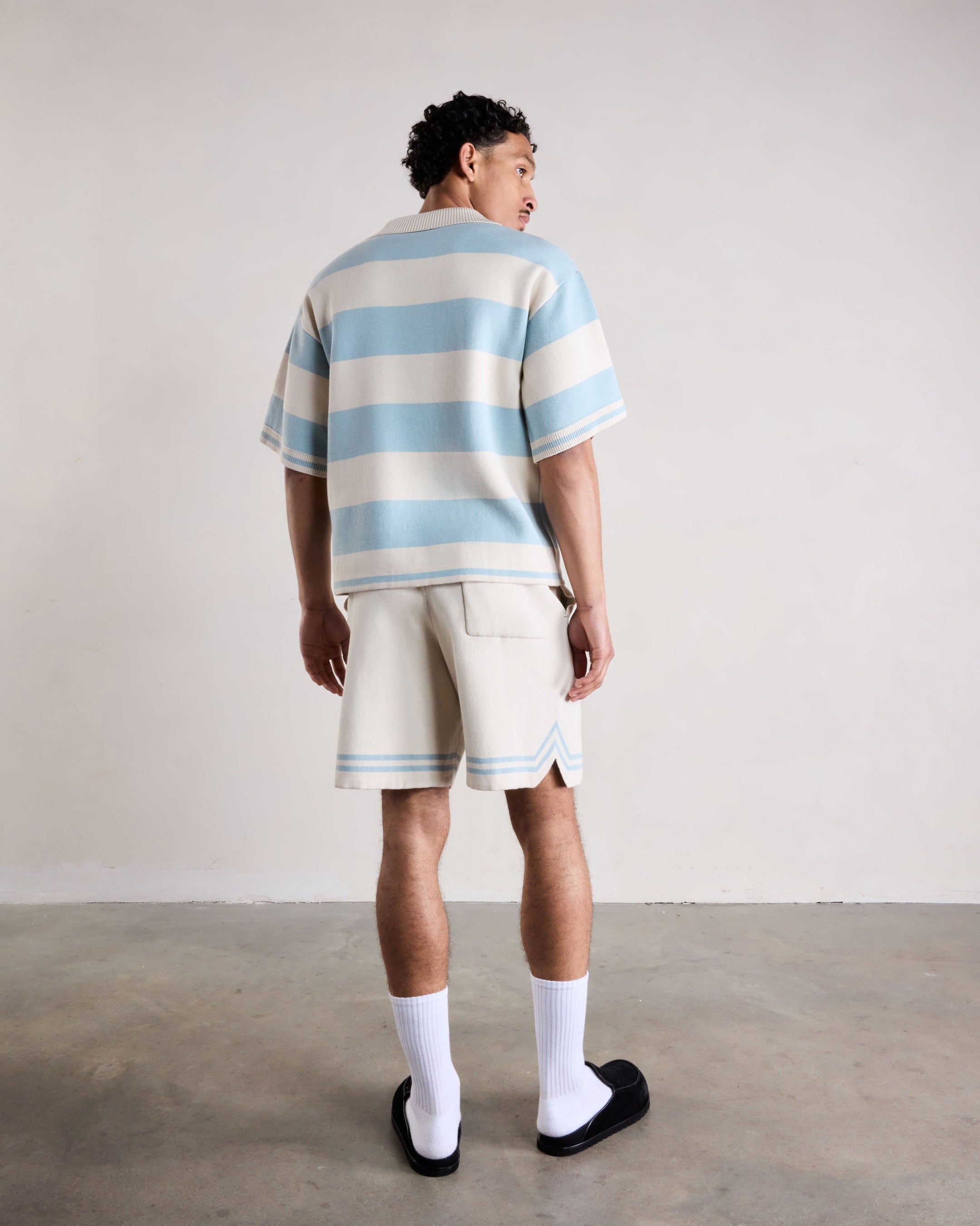 Blue/Off White