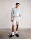 Blue/Off White