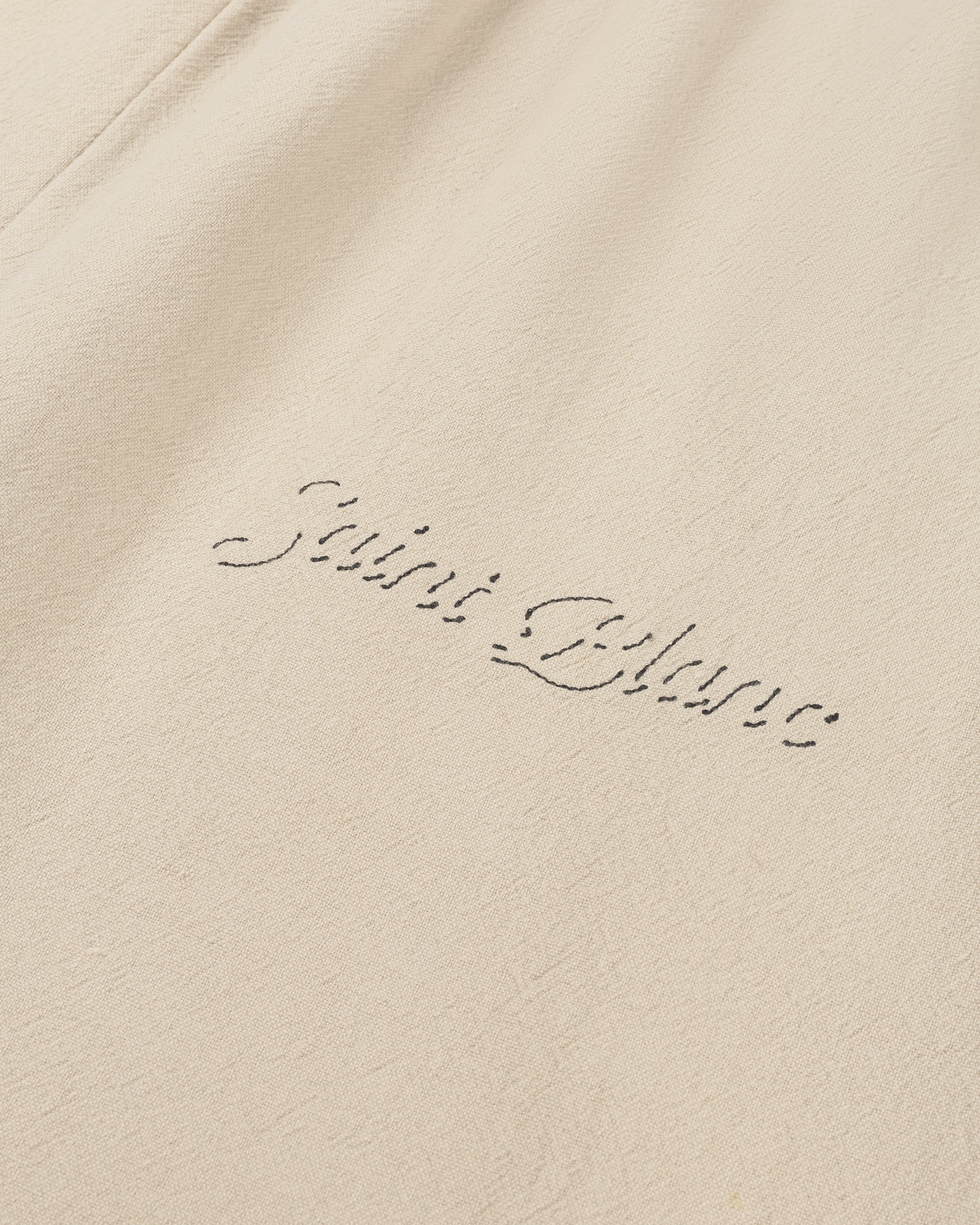 Stitched Linen Pants